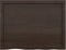 vidaXL - Wandschap - 80x60x(2-6)cm - behandeld - massief - eikenhout - donkerbruin