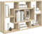 vidaXL - Wandschap - 85x16x52,5 - cm - bewerkt - hout - sonoma - eikenkleurig