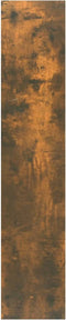 vidaXL - Wandschap - 90x16x78 - cm - bewerkt - hout - gerookt - eikenkleurig