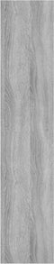 vidaXL - Wandschap - 90x16x78 - cm - bewerkt - hout - grijs - sonoma - eikenkleurig