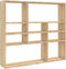 vidaXL - Wandschap - 90x16x78 - cm - spaanplaat - sonoma - eikenkleurig