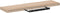 vidaXL - Wandschap - 90x23,5x4 - cm - bewerkt - hout