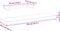 vidaXL - Wandschap - 90x23,5x4 - cm - bewerkt - hout