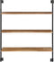 vidaXL - Wandschap - 94x35x113 - cm - massief - acaciahout