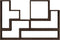 vidaXL - Wandschap - 96x12x64 - cm - bewerkt - hout - bruin - eikenkleurig