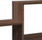 vidaXL - Wandschap - 96x18x60 - cm - bewerkt - hout - bruin - eikenkleurig