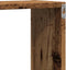 vidaXL - Wandschap - 96x18x60 - cm - bewerkt - hout - oud - houtkleurig