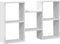 vidaXL - Wandschap - 96x18x60 - cm - bewerkt - hout - wit