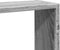 vidaXL - Wandschap - 99x15x60 - cm - bewerkt - hout - grijs - sonoma - eikenkleurig