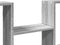 vidaXL - Wandschap - 99x15x60 - cm - bewerkt - hout - grijs - sonoma - eikenkleurig
