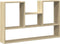 vidaXL - Wandschap - 99x15x60 - cm - bewerkt - hout - sonoma - eikenkleurig