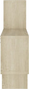 vidaXL - Wandschap - auto-vormig - 82x15x51 - cm - spaanplaat - sonoma - eikenkleur
