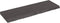 vidaXL - Wandschap - behandeld - massief - eikenhout - donkerbruin