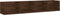 vidaXL - Wandschap - CD - 100x18x18 - cm - bewerkt - hout - bruin - eikenkleur