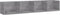 vidaXL - Wandschap - CD - 100x18x18 - cm - bewerkt - hout - grijs - sonoma - eikenkleur