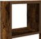 vidaXL - Wandschap - kubus - 12 - vakken - bewerkt - hout - gerookt - eikenkleurig