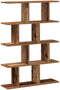 vidaXL - Wandschap - kubus - 12 - vakken - bewerkt - hout - oud - houtkleurig
