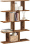 vidaXL - Wandschap - kubus - 12 - vakken - bewerkt - hout - oud - houtkleurig