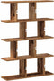 vidaXL - Wandschap - kubus - 12 - vakken - bewerkt - hout - oud - houtkleurig