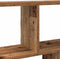 vidaXL - Wandschap - kubus - 12 - vakken - bewerkt - hout - oud - houtkleurig
