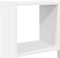 vidaXL - Wandschap - kubus - 12 - vakken - bewerkt - hout - wit