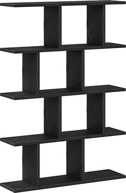 vidaXL - Wandschap - kubus - 12 - vakken - bewerkt - hout - zwart