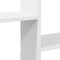 vidaXL - Wandschap - kubus - 5 - vakken - bewerkt - hout - wit