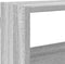 vidaXL - Wandschap - kubus - 7 - vakken - bewerkt - hout - grijs - sonoma - eikenkleurig