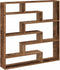 vidaXL - Wandschap - kubus - 7 - vakken - bewerkt - hout - oud - houtkleurig