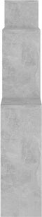 vidaXL - Wandschap - kubus - 80x15x78,5 - cm - spaanplaat - betongrijs