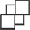vidaXL - Wandschap - kubus - 80x15x78,5 - cm - spaanplaat - zwart