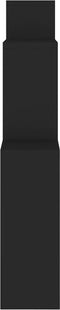 vidaXL - Wandschap - kubus - 80x15x78,5 - cm - spaanplaat - zwart