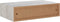 vidaXL - Wandschap - met - lade - 40x23,5x10 - cm - MDF - betongrijs