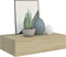 vidaXL - Wandschap - met - lade - 40x23,5x10 - cm - MDF - eikenkleurig