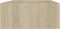 vidaXL - Wandschap - met - lade - 40x23,5x10 - cm - MDF - eikenkleurig