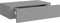 vidaXL - Wandschap - met - lade - 40x23,5x10 - cm - MDF - grijs