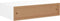 vidaXL - Wandschap - met - lade - 40x23,5x10 - cm - MDF - wit