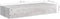 vidaXL - Wandschap - met - lade - 60x23,5x10 - cm - MDF - betongrijs