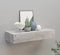 vidaXL - Wandschap - met - lade - 60x23,5x10 - cm - MDF - betongrijs