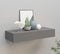 vidaXL - Wandschap - met - lade - 60x23,5x10 - cm - MDF - grijs