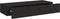 vidaXL - Wandschap - met - lade - 60x23,5x10 - cm - MDF - zwart
