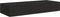 vidaXL - Wandschap - met - lade - 60x23,5x10 - cm - MDF - zwart