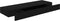 vidaXL - Wandschap - met - lade - zwevend - 80x25x8 - cm - zwart