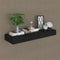 vidaXL - Wandschap - met - lade - zwevend - 80x25x8 - cm - zwart