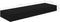 vidaXL - Wandschap - met - lade - zwevend - 80x25x8 - cm - zwart