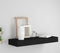 vidaXL - Wandschap - met - lade - zwevend - 80x25x8 - cm - zwart