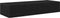 vidaXL - Wandschap - met - lades - 100x36x19 - cm - bewerkt - hout - zwart