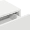 vidaXL - Wandschap - met - lades - 100x36x19 - cm - bewerkt - hout - wit
