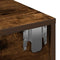 vidaXL - Wandschap - met - lades - 100x36x19cm - bewerkt - hout - gerookt - eikenkleur