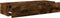 vidaXL - Wandschap - met - lades - 100x36x19cm - bewerkt - hout - gerookt - eikenkleur